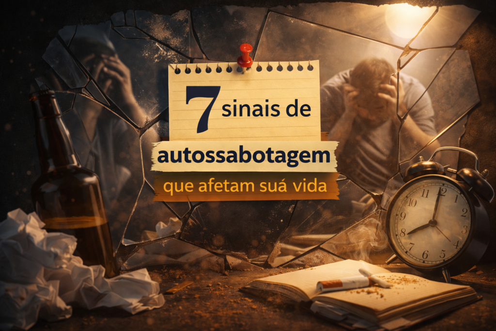 7 sinais de autossabotagem que afetam sua vida