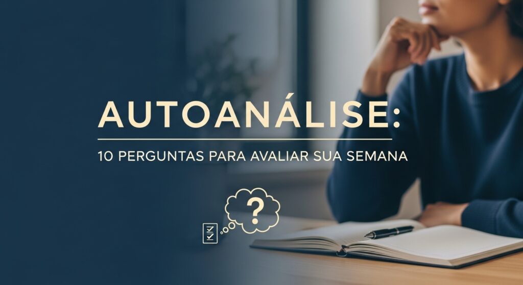 Autoanálise: 10 Perguntas para Revisar Sua Semana