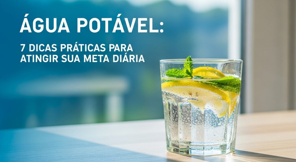 Beber Água: 7 Dicas Práticas para Atingir sua Meta Diária