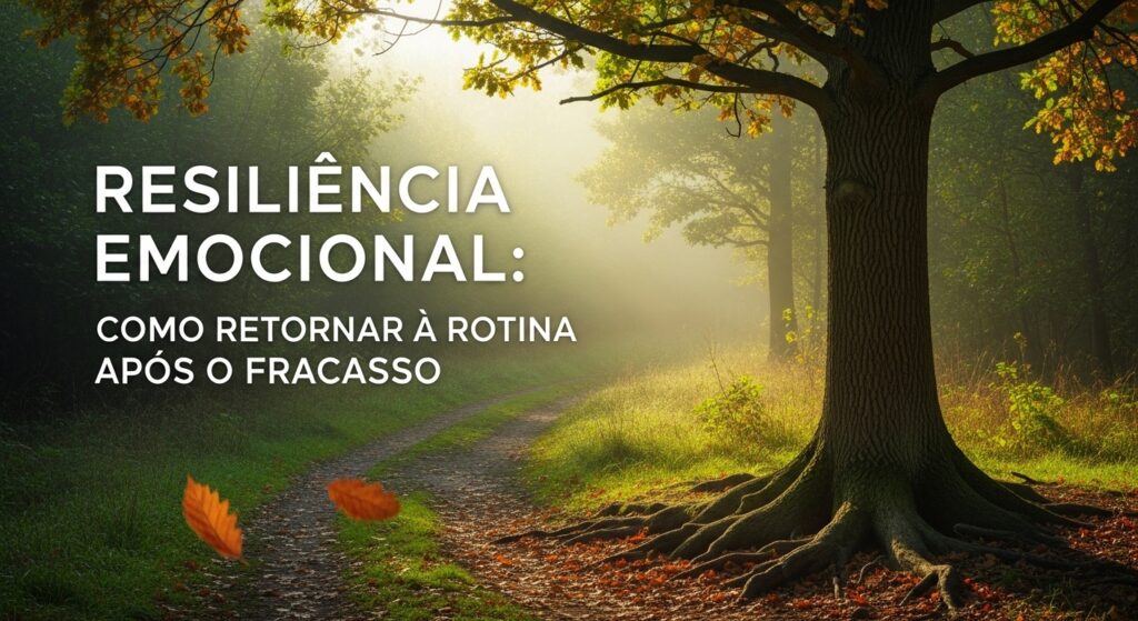 Resiliência Emocional: Como Retornar à Rotina Após o Fracasso