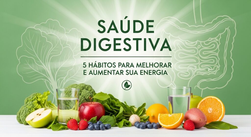 Saúde Digestiva: 5 Hábitos para Melhorar e Aumentar sua Energia