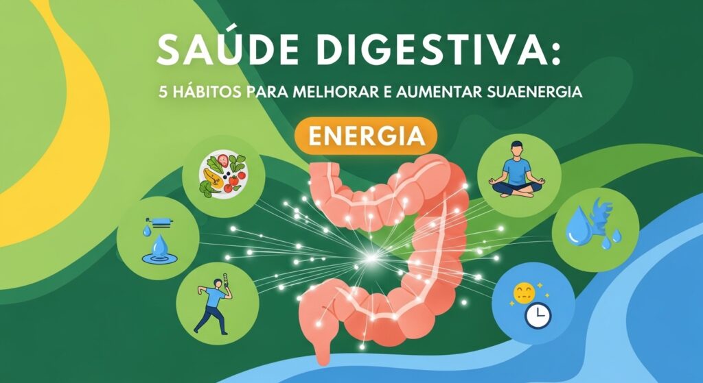 Saúde Digestiva: 5 Hábitos para Melhorar e Aumentar sua Energia