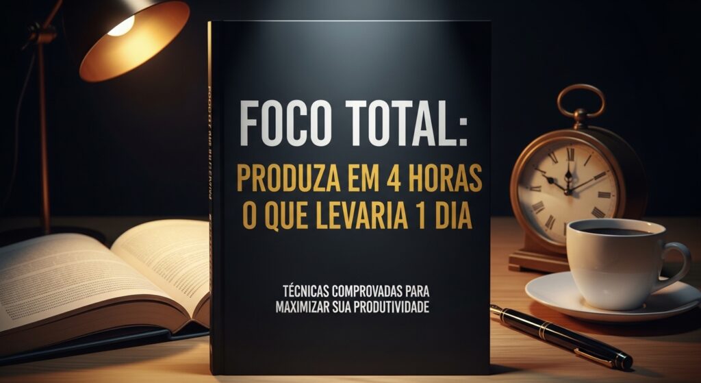 Trabalho Focado: Produza em 4 Horas o que Levaria 1 Dia