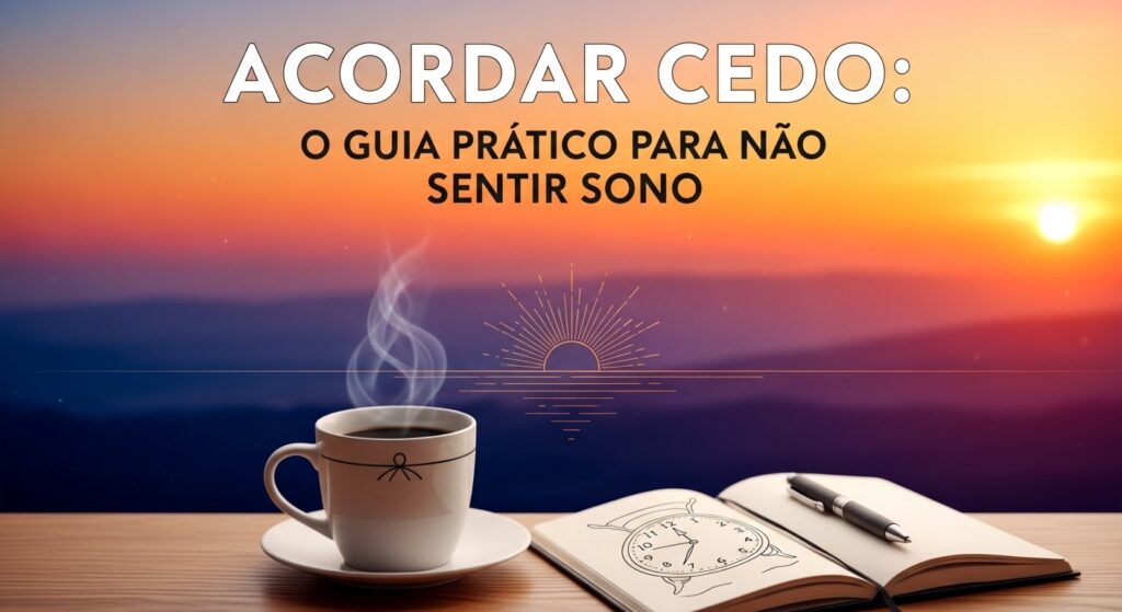 acordar cedo