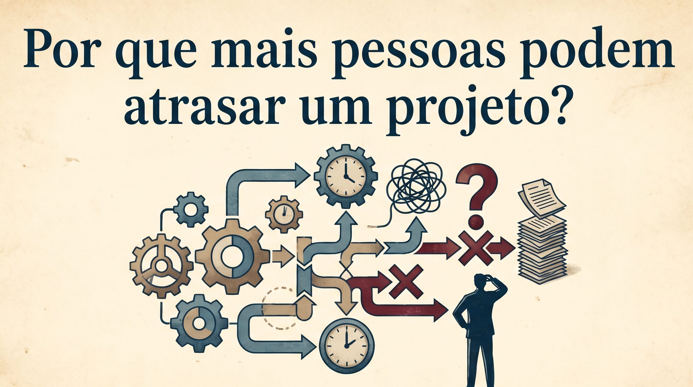 Lei de Brooks: Por Que Adicionar Pessoas Atrasam Projetos?