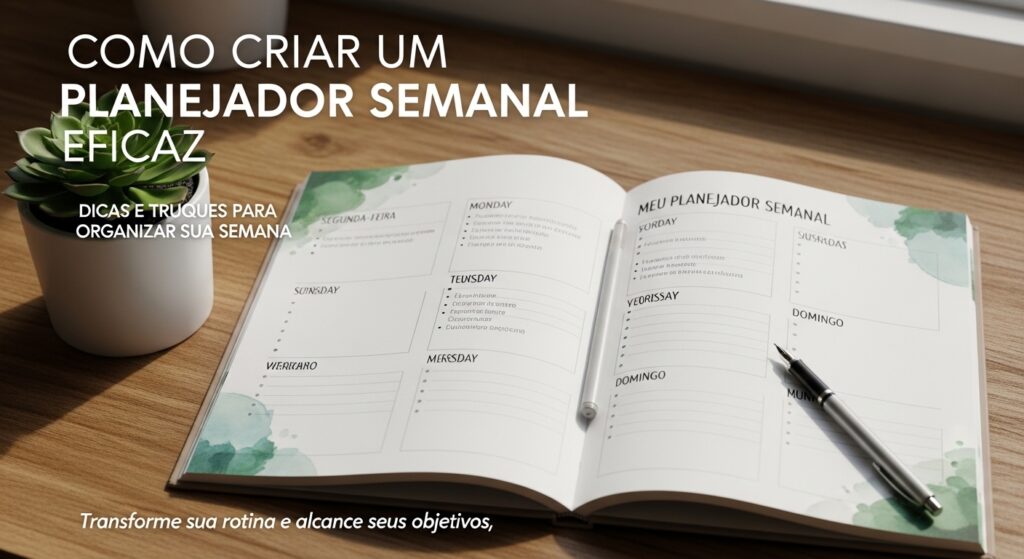 planejamento semanal